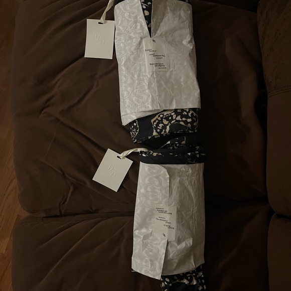 Desmond & Dempsey Jaguar Short Pant Shirt 3-Piece Pajama Set Size:Large - Picture 12 of 16